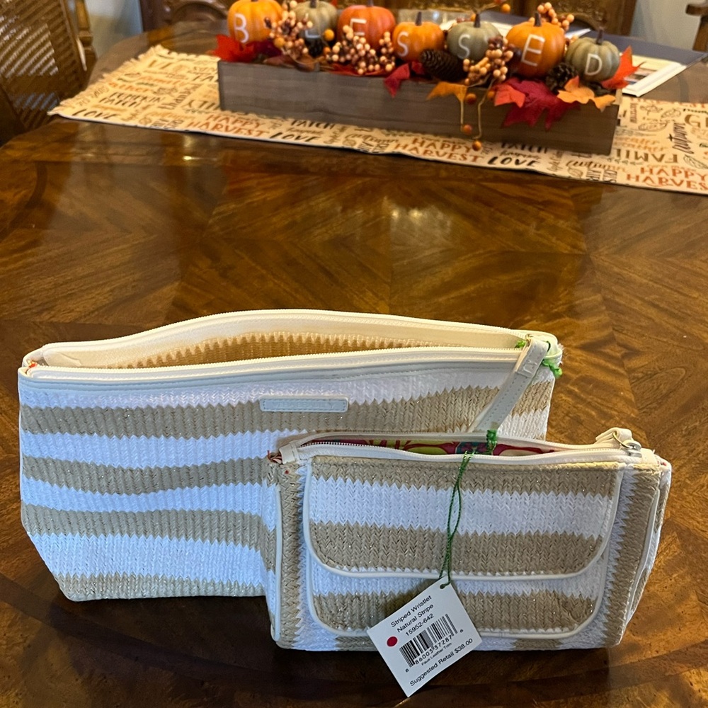 Vera Bradley travel bag and wristlet